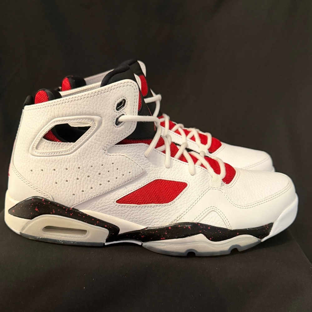 Air Jordan Flight Club 91 White Black Red Men’s  Size 11